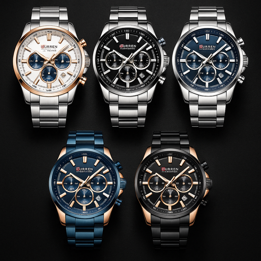 Reloj Curren 8355 en acero inoxidable