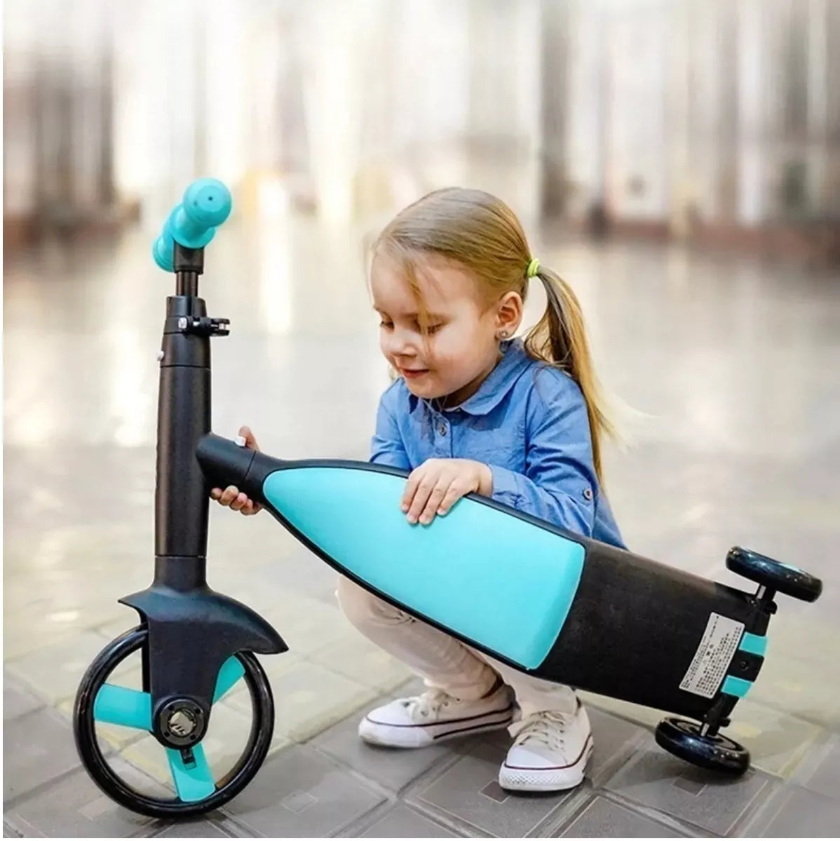 Patineta 3 en 1