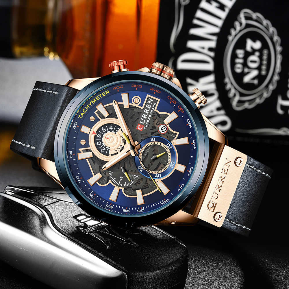 Reloj Curren 8380 en cuero